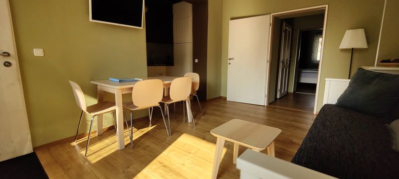 Apartment Lichtblick: Aufenthaltsraum, Essbereich, Sitzmöglichkeit
